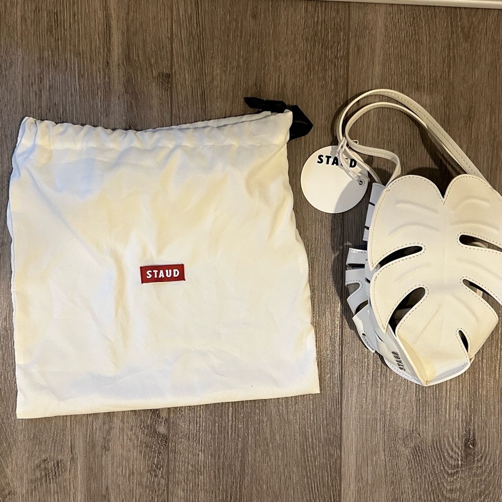 STAUD Palm Bag in Cream
